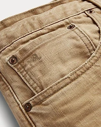 High Slim Tan Jean