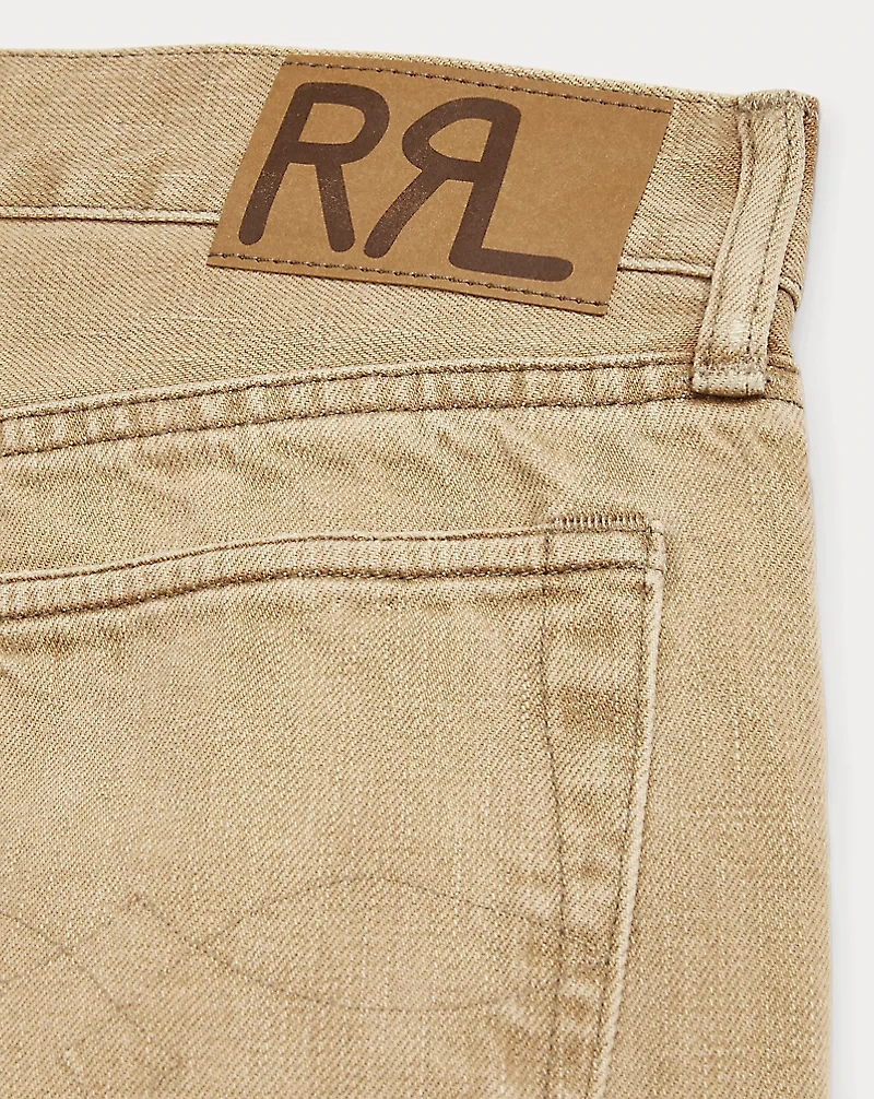 High Slim Tan Jean