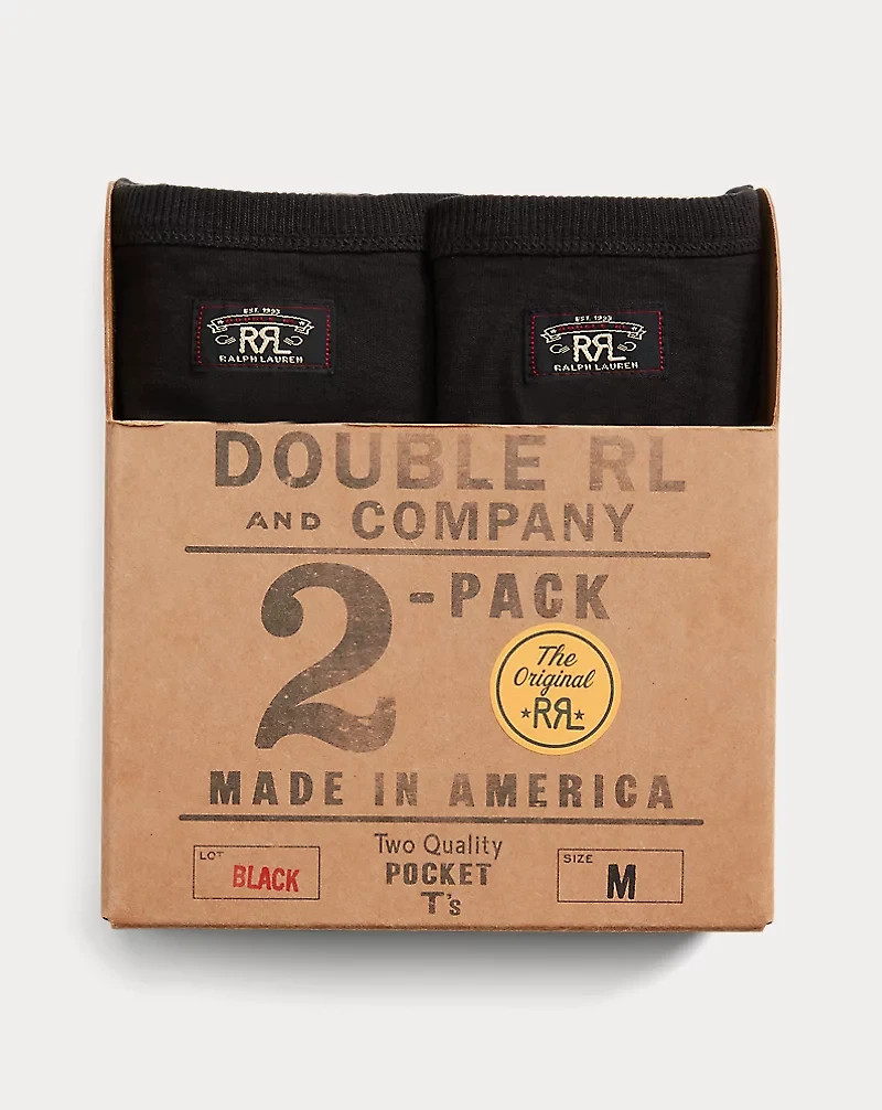 Garment-Dyed Pocket T-Shirt 2-Pack