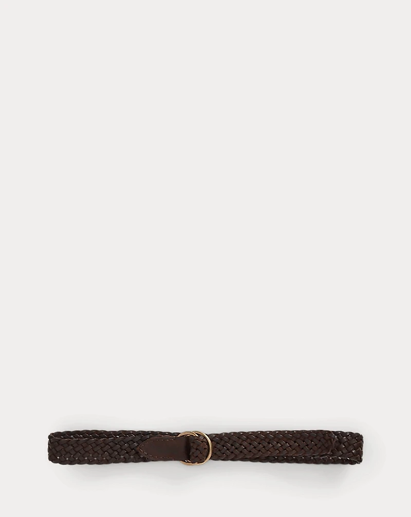 Braided Leather Belt