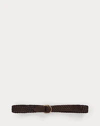 Braided Leather Belt