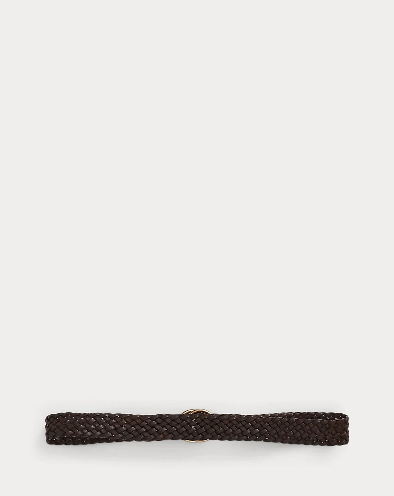 Braided Leather Belt
