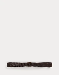 Braided Leather Belt
