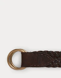 Braided Leather Belt