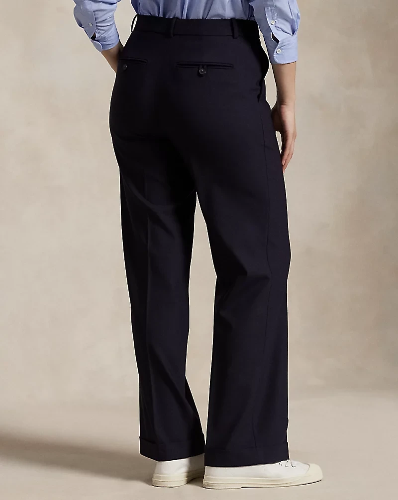 High-Rise Relaxed Straight Pant