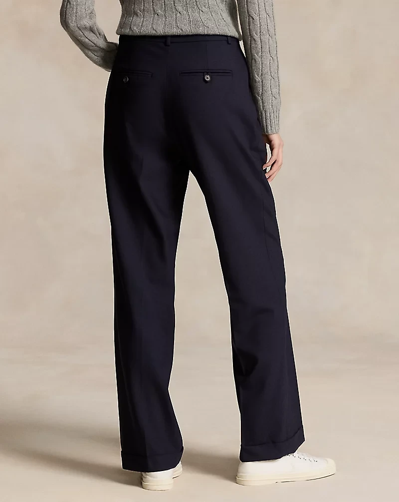 High-Rise Relaxed Straight Pant