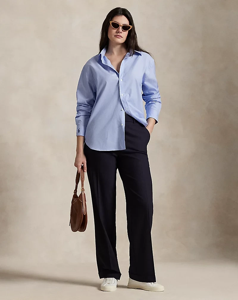 High-Rise Relaxed Straight Pant