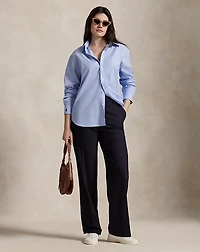 High-Rise Relaxed Straight Pant