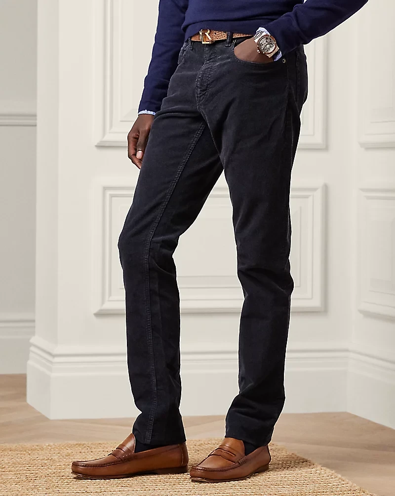 Slim Fit Stretch Corduroy Pant