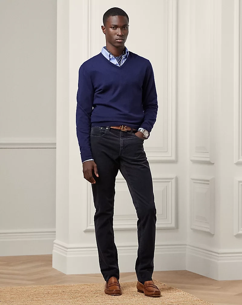 Slim Fit Stretch Corduroy Pant