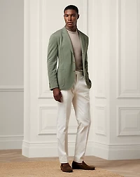Hadley Hand-Tailored Wool Piqué Blazer