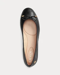 Jayna Nappa Leather Flat