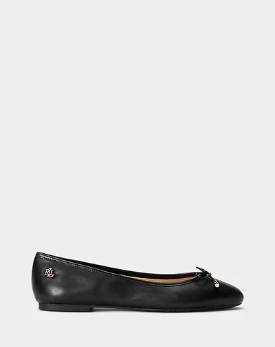Jayna Nappa Leather Flat