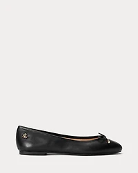 Jayna Nappa Leather Flat