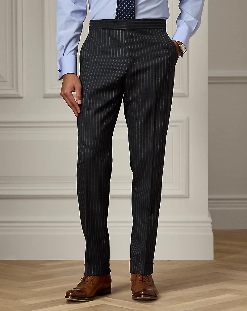 Kent Hand-Tailored Pinstripe Wool Suit