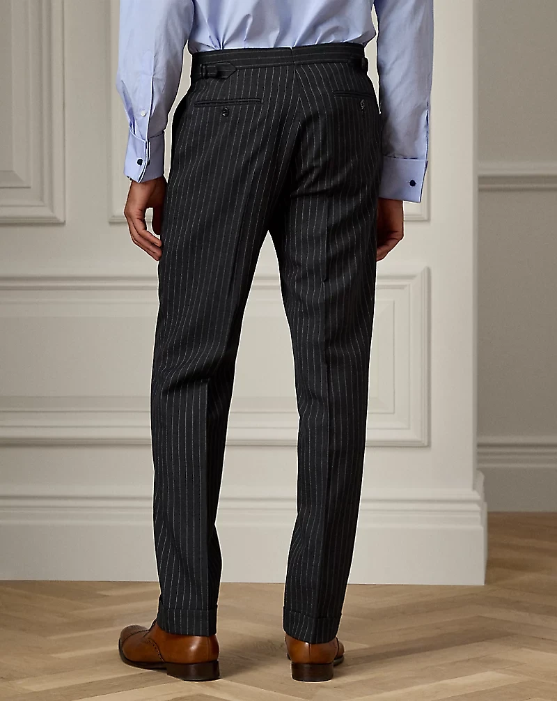 Kent Hand-Tailored Pinstripe Wool Suit