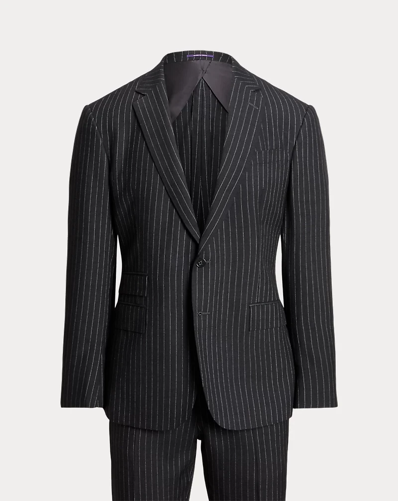 Kent Hand-Tailored Pinstripe Wool Suit