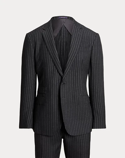 Kent Hand-Tailored Pinstripe Wool Suit