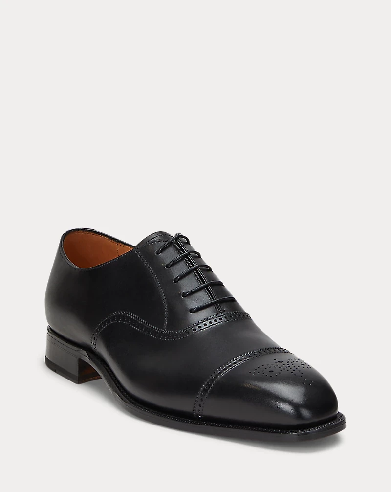 Denver Calfskin Cap-Toe Shoe