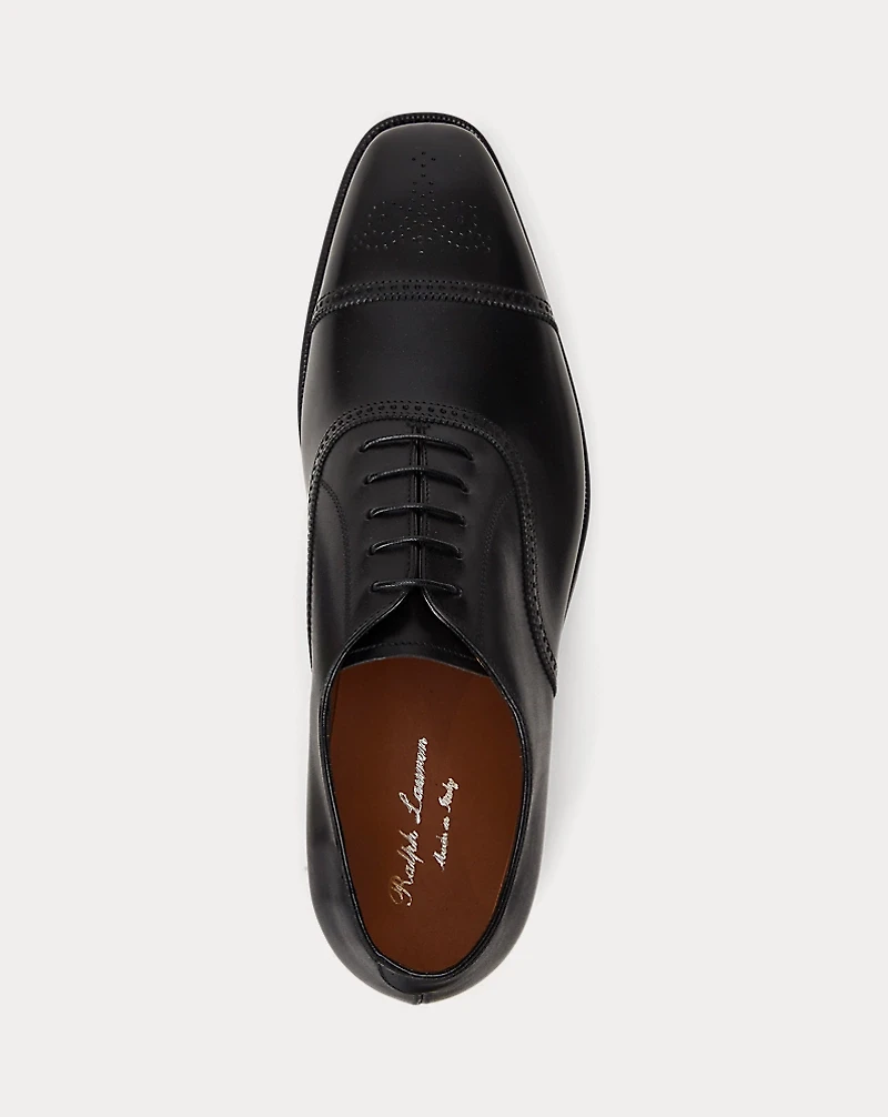 Denver Calfskin Cap-Toe Shoe