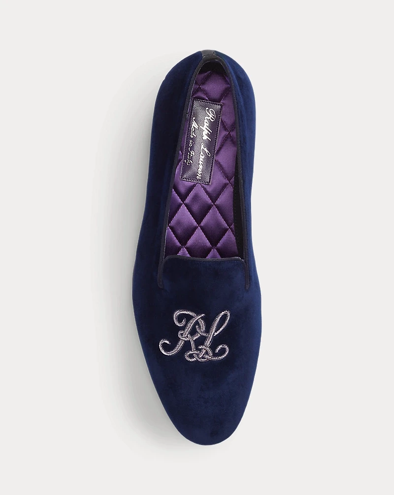 Alonzo Bullion Velvet Slipper