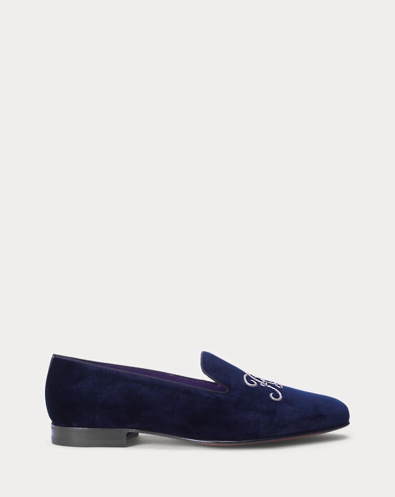 Alonzo Bullion Velvet Slipper