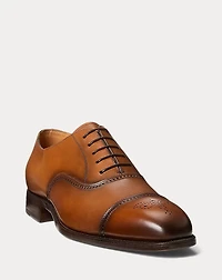 Denver Burnished Calfskin Cap-Toe Shoe