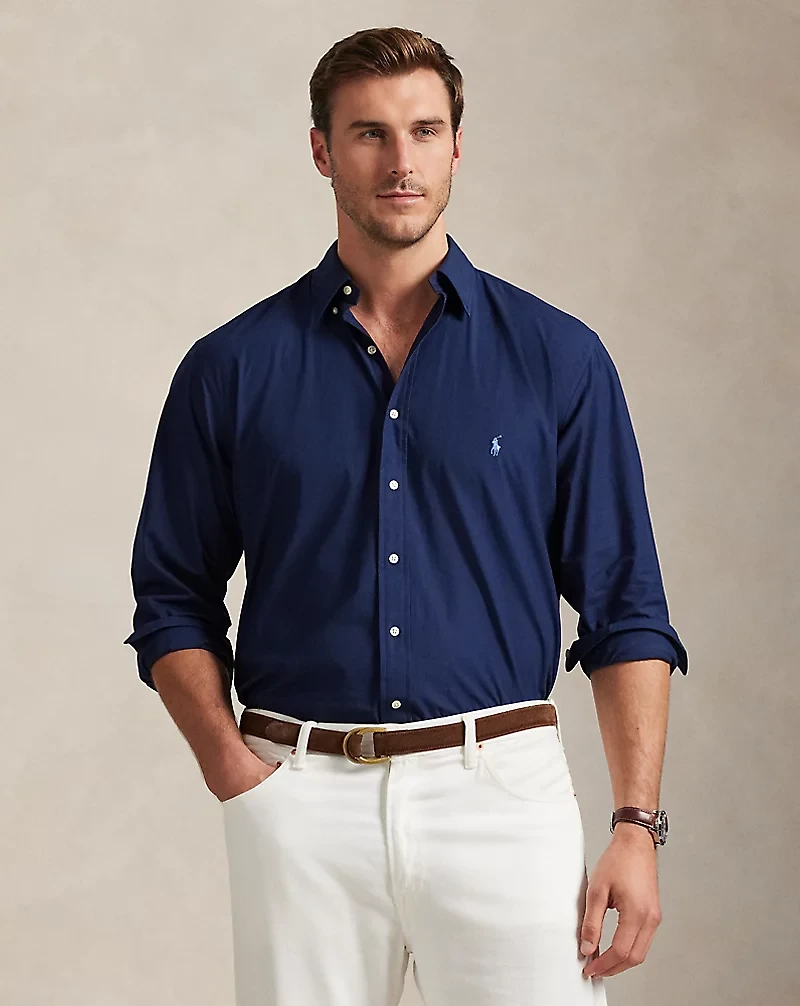 Stretch Poplin Shirt