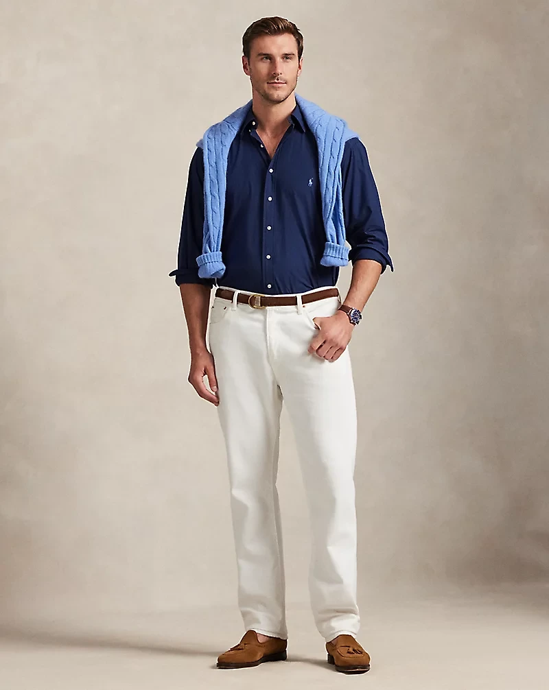 Stretch Poplin Shirt