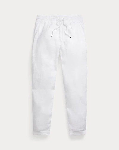 Lateef Slim Tapered Fit Linen Pant