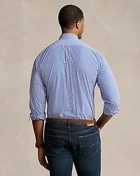 Bengal-Stripe Stretch Poplin Shirt