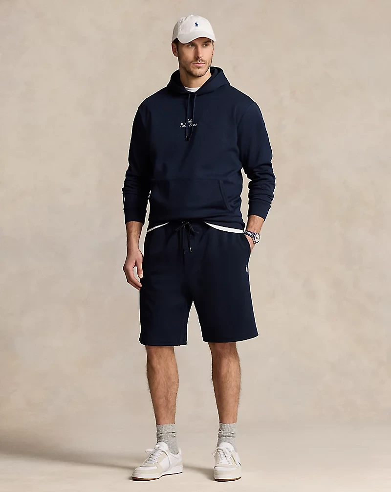 Logo Double-Knit Hoodie