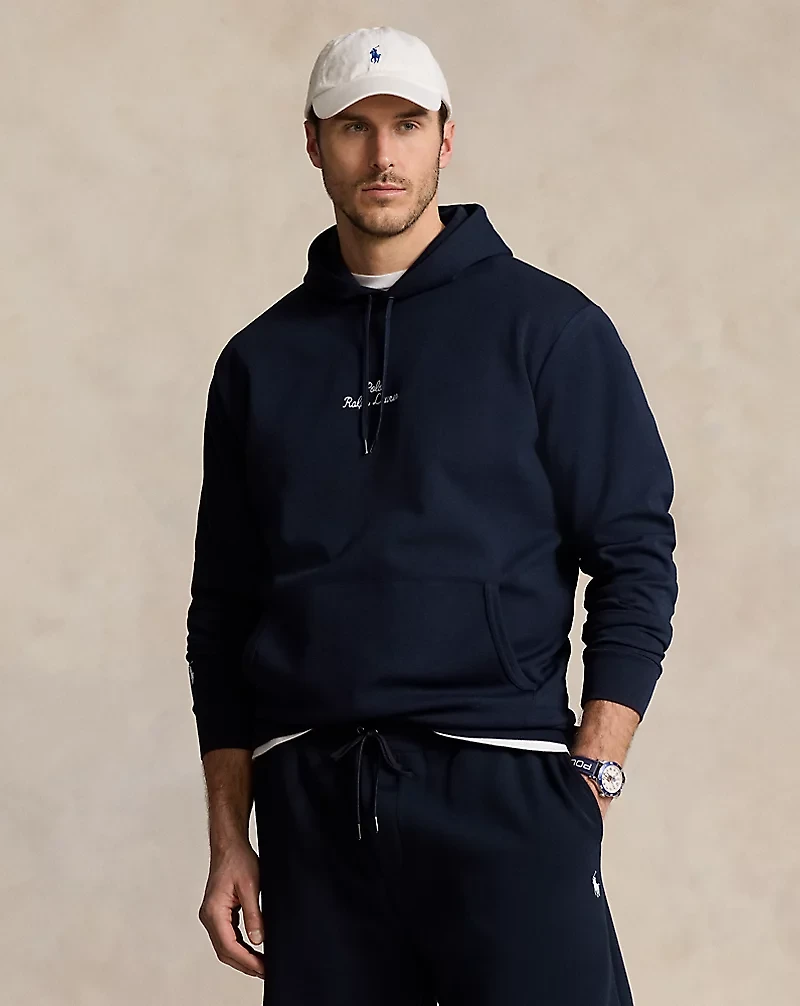 Logo Double-Knit Hoodie