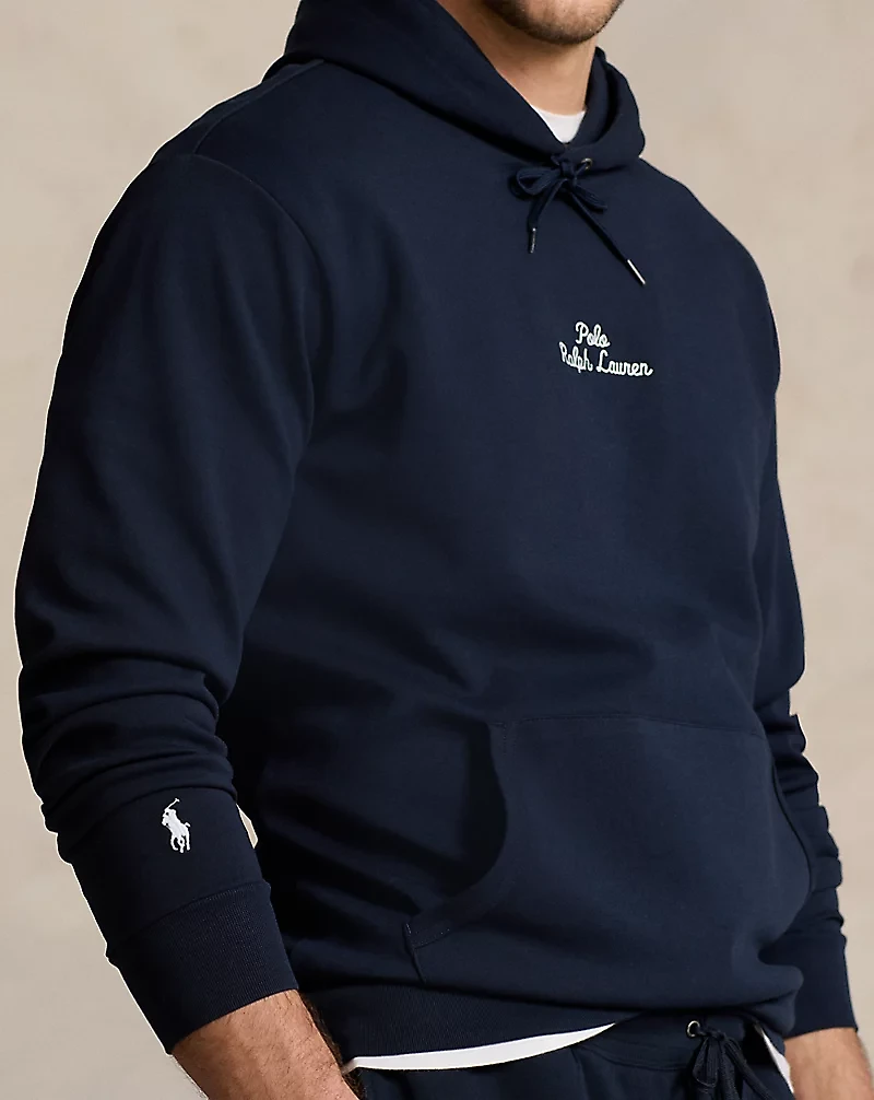 Logo Double-Knit Hoodie