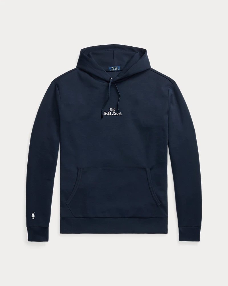 Logo Double-Knit Hoodie