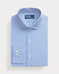 Custom Fit Striped Poplin Shirt