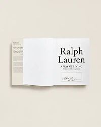 Ralph Lauren: A Way of Living (Signed)