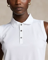 Classic Fit Sleeveless Tour Polo Shirt