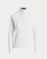 Stretch Jersey Quarter-Zip Pullover
