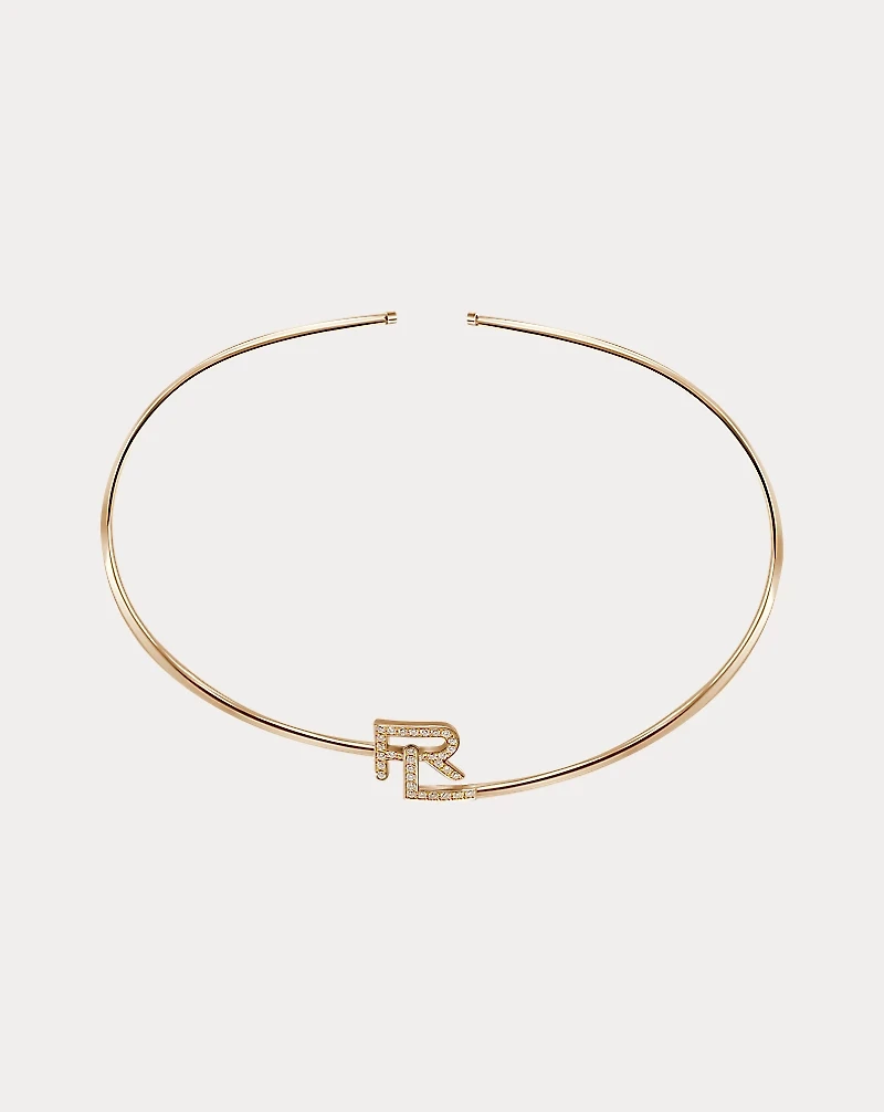 RL 18K Rose Gold & Diamond Necklace