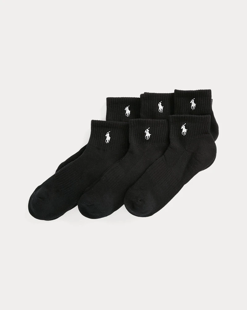 Cotton-Blend Quarter Sock 6-Pack