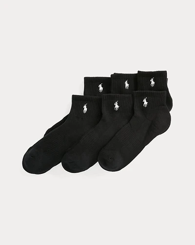 Cotton-Blend Quarter Sock 6-Pack