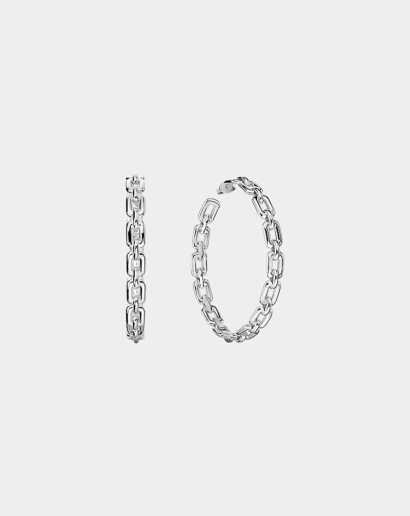 Sterling Silver Hoop Earrings