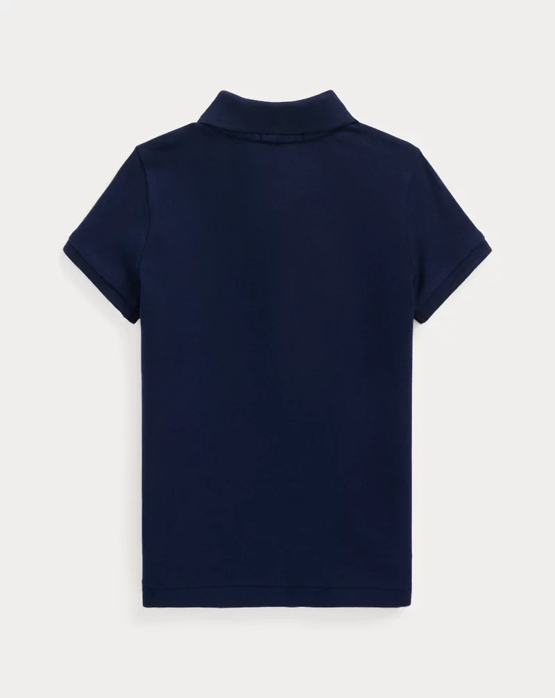 Stretch Mesh Uniform Polo Shirt