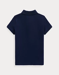 Stretch Mesh Uniform Polo Shirt