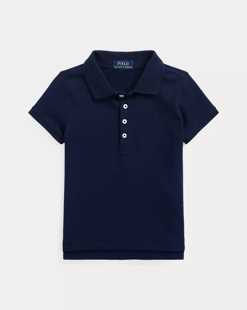 Stretch Mesh Uniform Polo Shirt
