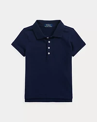 Stretch Mesh Uniform Polo Shirt