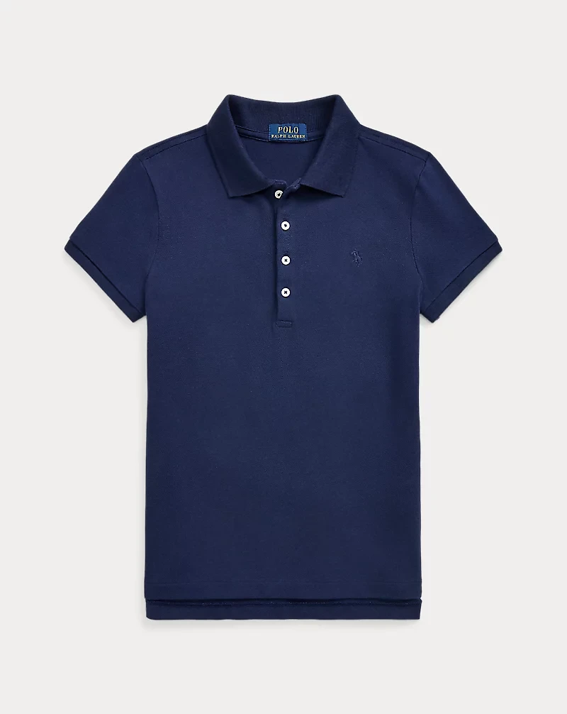 Stretch Mesh Uniform Polo Shirt