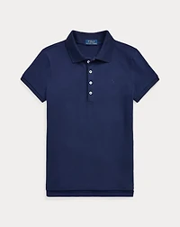 Stretch Mesh Uniform Polo Shirt
