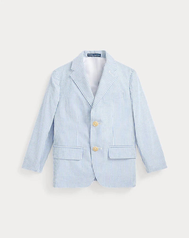Polo Seersucker Suit Jacket
